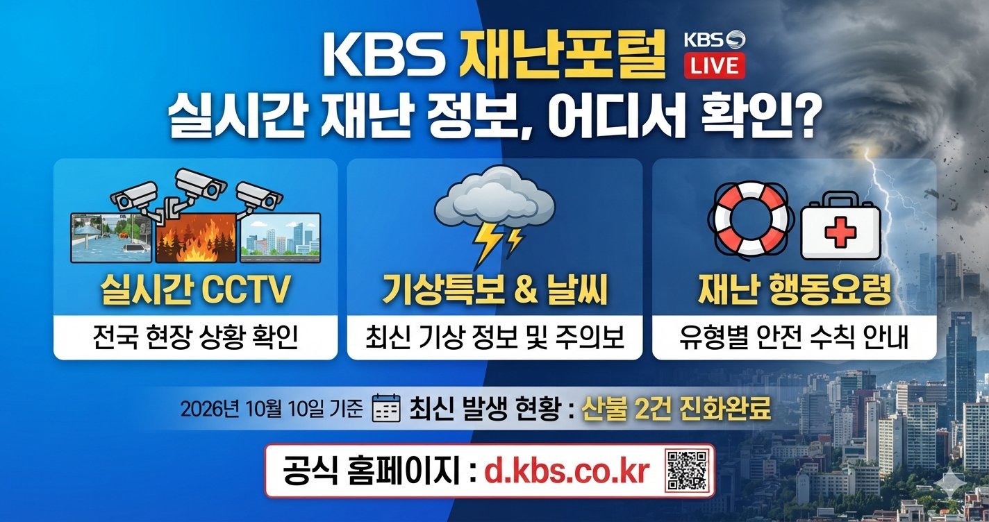 KBS 재난포털 (d.kbs.co.kr)